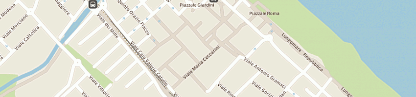 Mappa della impresa bijoux iris a RICCIONE