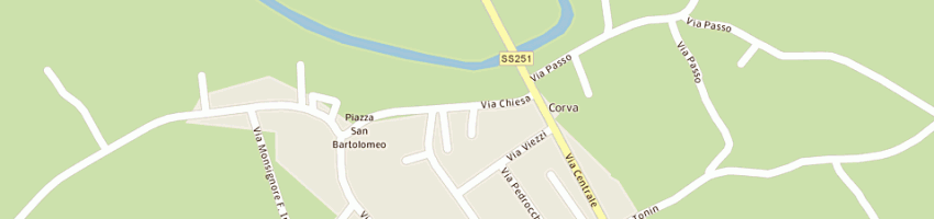 Mappa della impresa bortolussi roberto a AZZANO DECIMO