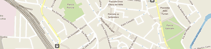 Mappa della impresa caffe' donney a PORDENONE