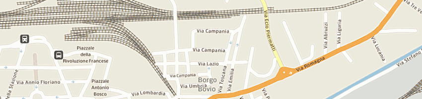 Mappa della impresa carboni marco a TERNI