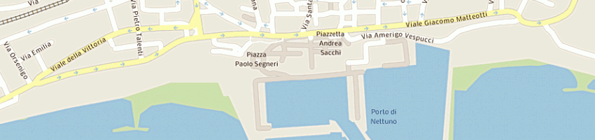 Mappa della impresa bianchi e ricci snc di bianchi luciano e c a NETTUNO