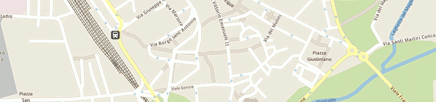 Mappa della impresa pavan elena e c snc a PORDENONE