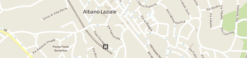 Mappa della impresa liuzzi marco a ALBANO LAZIALE