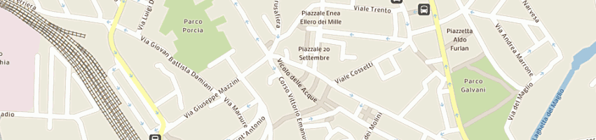 Mappa della impresa ctf centro vista sas a PORDENONE
