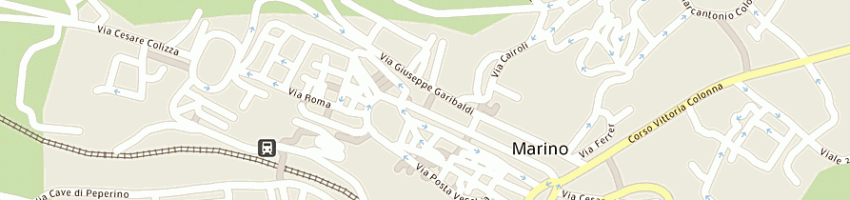 Mappa della impresa panzironi antonella a MARINO