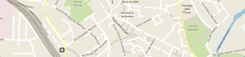 Mappa della impresa single di corazza alain a PORDENONE