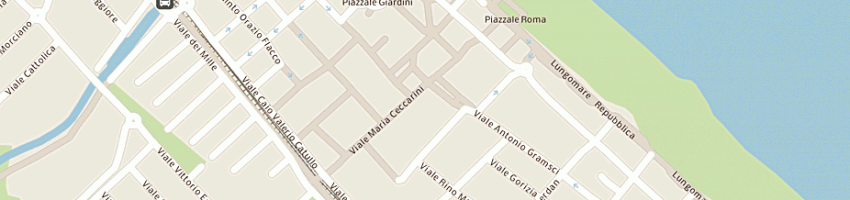 Mappa della impresa gebar srl a RICCIONE