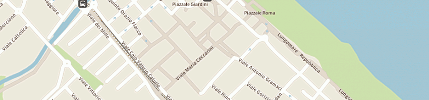 Mappa della impresa tamburini arnaldo a RICCIONE