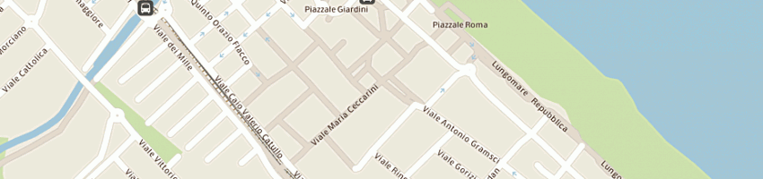 Mappa della impresa tentoni giancarlo a RICCIONE