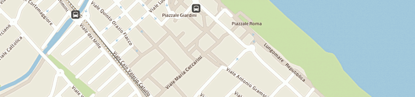 Mappa della impresa bijoux iris a RICCIONE