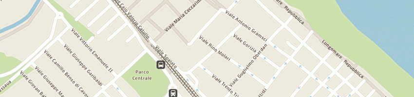 Mappa della impresa essebi srl a RICCIONE