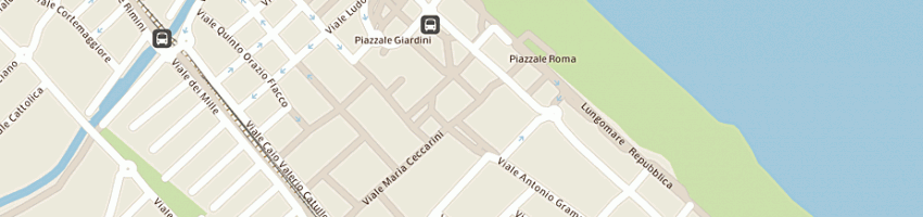 Mappa della impresa boudoir di coscia maurizia a RICCIONE