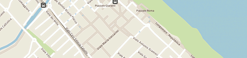 Mappa della impresa cassa dei risparmi di forli spa a RICCIONE