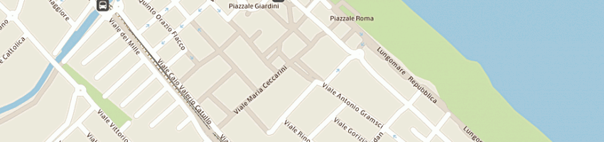 Mappa della impresa star games di candiotti massimo e andrea snc a RICCIONE