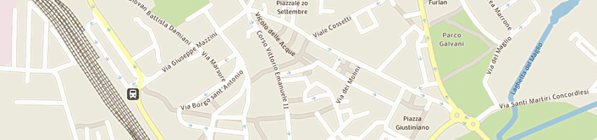 Mappa della impresa restivo gaspare rino a PORDENONE