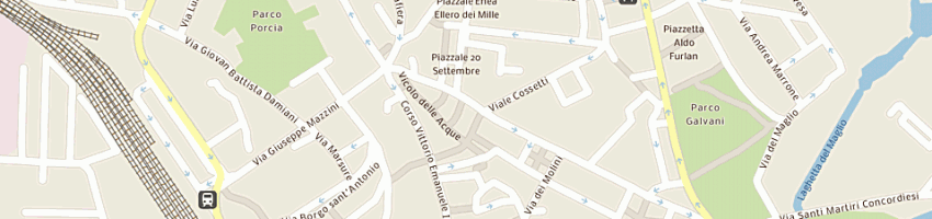 Mappa della impresa banca euromobiliare spa a PORDENONE