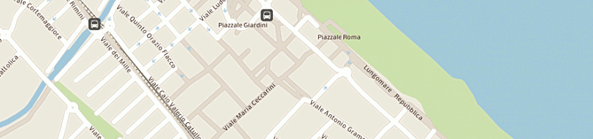 Mappa della impresa la perla a RICCIONE