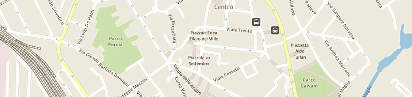 Mappa della impresa francescutti sabrina a PORDENONE