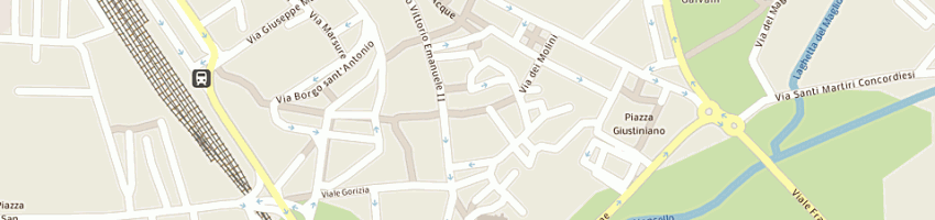 Mappa della impresa bianchettin monica a PORDENONE