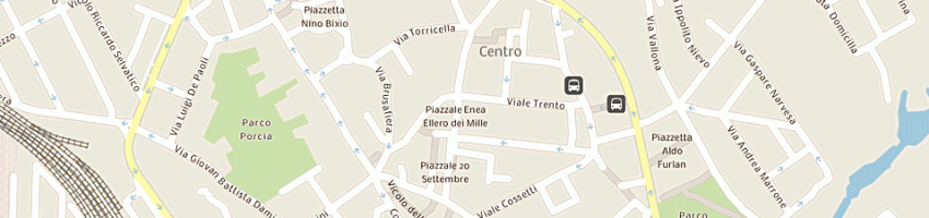 Mappa della impresa bar toffolon a PORDENONE