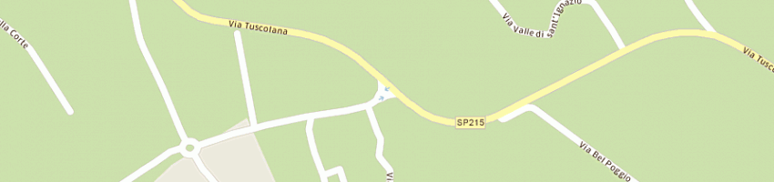 Mappa della impresa santangeli giuseppe a FRASCATI