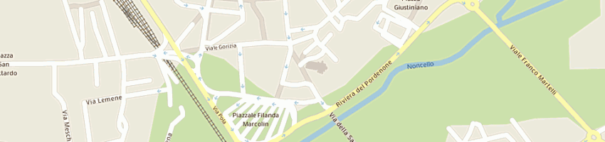 Mappa della impresa parrocchia s marco a PORDENONE