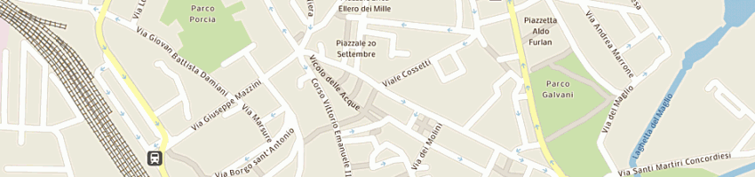 Mappa della impresa gidi sas di de franceschi giuseppe a PORDENONE