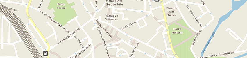 Mappa della impresa zanussi - luci e forme a PORDENONE