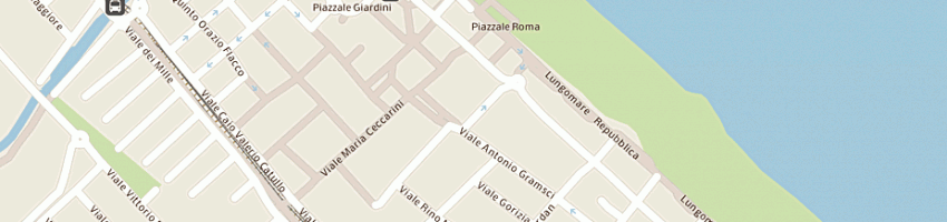 Mappa della impresa pizzeria reddy a RICCIONE