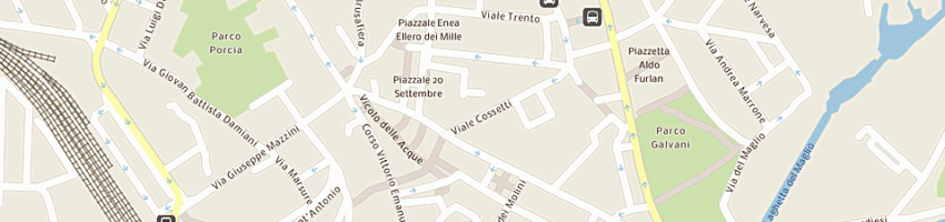 Mappa della impresa bar ristorante tre di coppe a PORDENONE