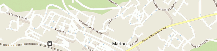 Mappa della impresa associazione la frasca a MARINO