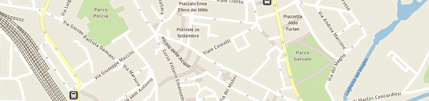 Mappa della impresa pasticceria nuovo fiore a PORDENONE
