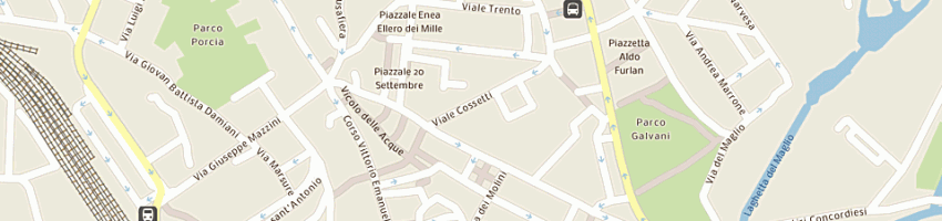 Mappa della impresa studio commercialista associato dott alessio pasquantonio e rag mirella paludetto a PORDENONE