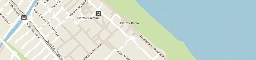 Mappa della impresa giusy bijoux a RICCIONE