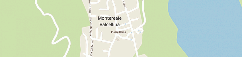 Mappa della impresa poste italiane spa a MONTEREALE VALCELLINA