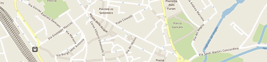Mappa della impresa omt srl a PORDENONE