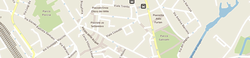Mappa della impresa plastic snc di cadin gino e c a PORDENONE