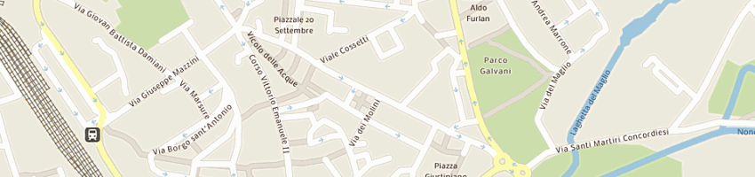 Mappa della impresa locatello - beninca' studio legale a PORDENONE