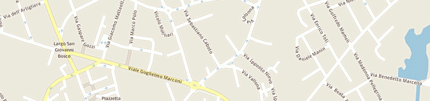 Mappa della impresa basso antonio a PORDENONE