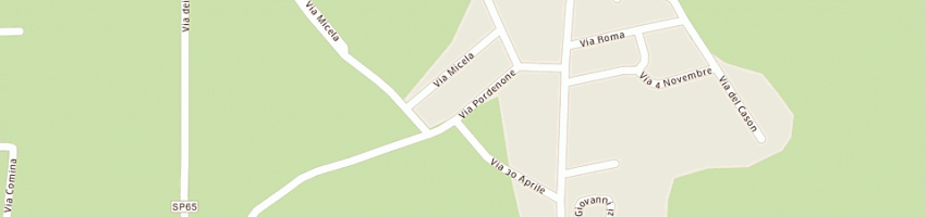 Mappa della impresa pellizzer gino a CORDENONS