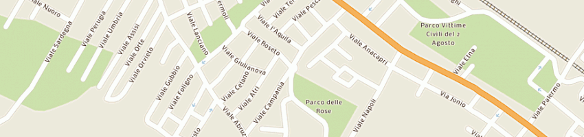 Mappa della impresa bellini riziero a RICCIONE
