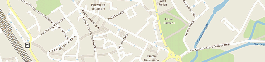 Mappa della impresa la spada giuseppe a PORDENONE