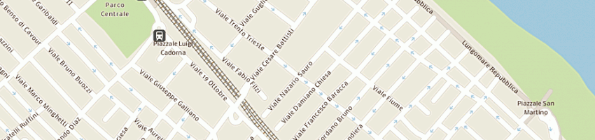 Mappa della impresa residence spaggiari sas di spaggiari carla e c a RICCIONE