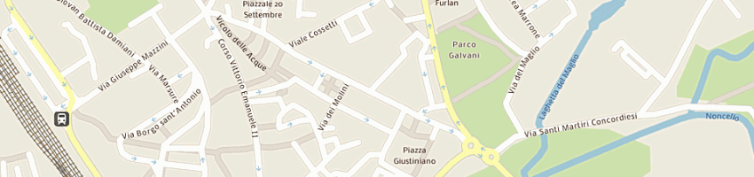 Mappa della impresa regina mode a PORDENONE