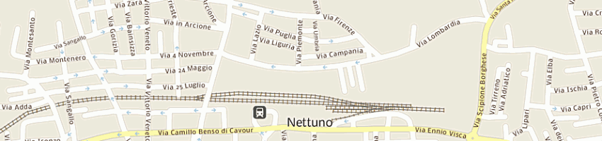 Mappa della impresa mariola paolo a NETTUNO