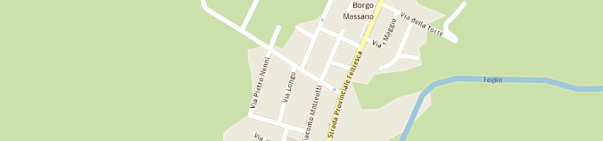 Mappa della impresa municipio a MONTECALVO IN FOGLIA