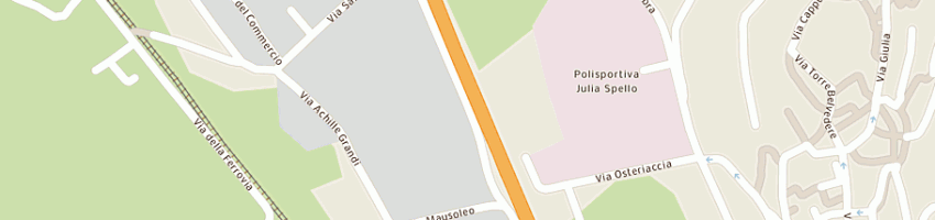Mappa della impresa bartolini srl a SPELLO