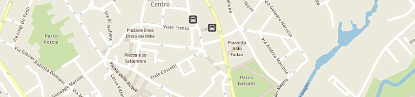Mappa della impresa gb di canton roberto e c snc a PORDENONE