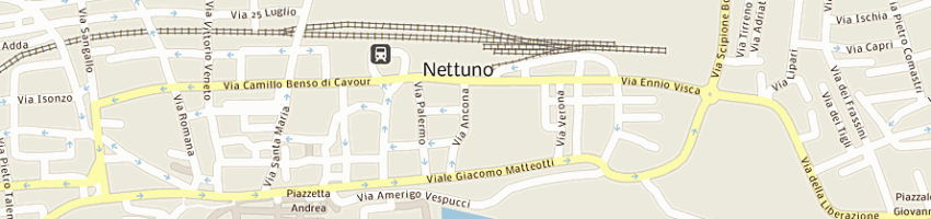 Mappa della impresa sa ri snc a NETTUNO