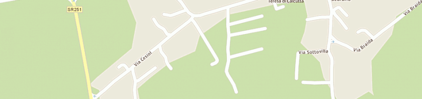Mappa della impresa scagnol ruggero a SAN QUIRINO